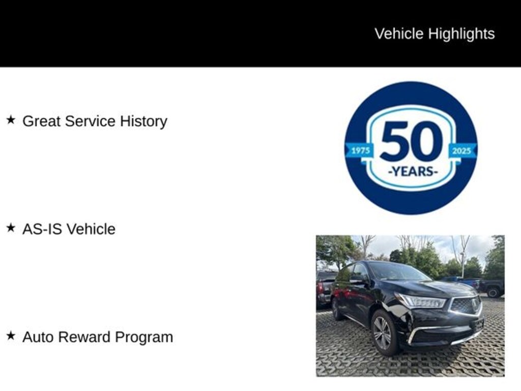Used 2018 Acura MDX V6 SH-AWD SUV