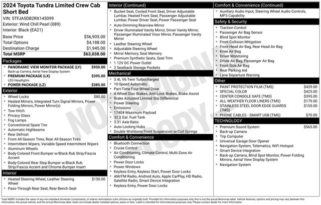2024 Toyota Tundra Limited - Photo 10