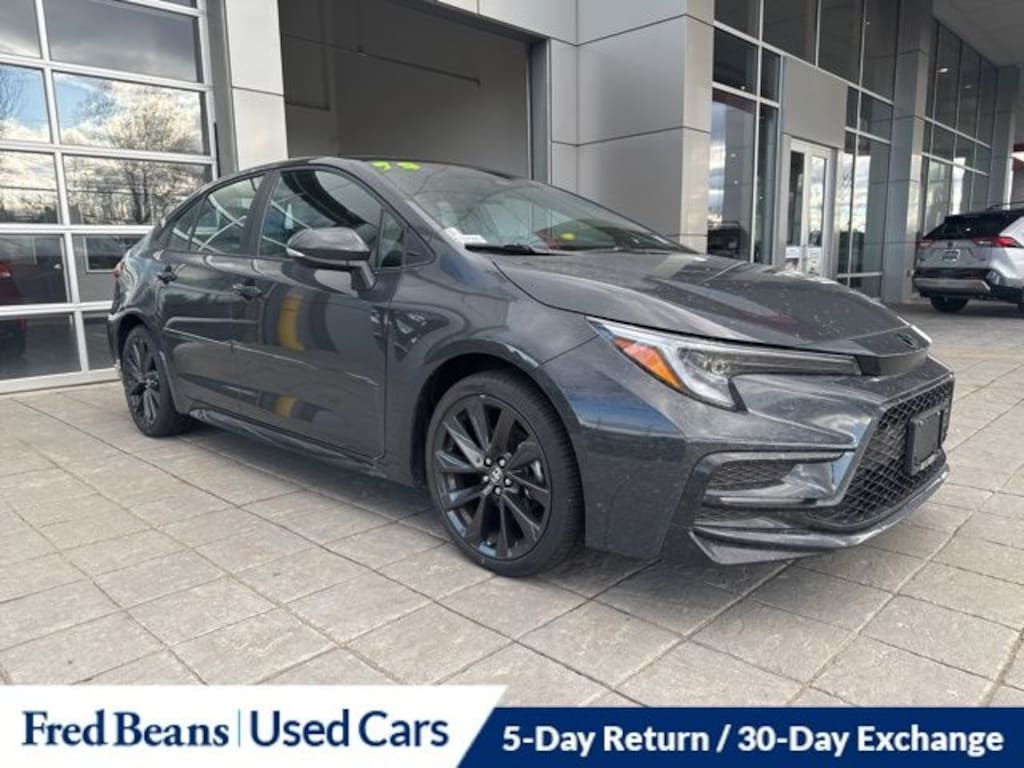 Certified 2023 Toyota Corolla XSE Sedan