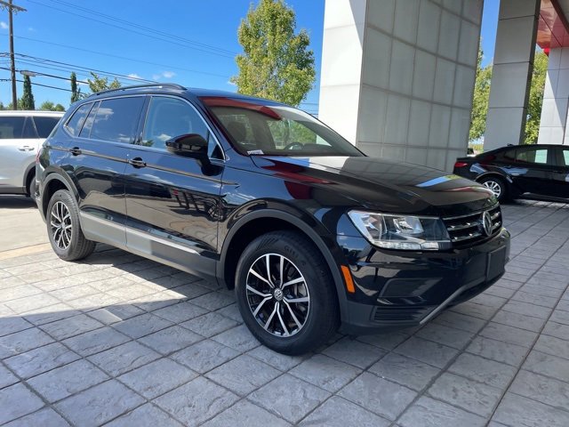 Used 2021 Volkswagen Tiguan SE with VIN 3VV2B7AX0MM134566 for sale in Flemington, NJ