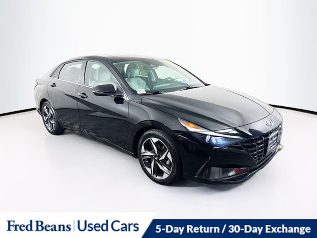 Used 2021 Hyundai Elantra HEV Limited Sedan