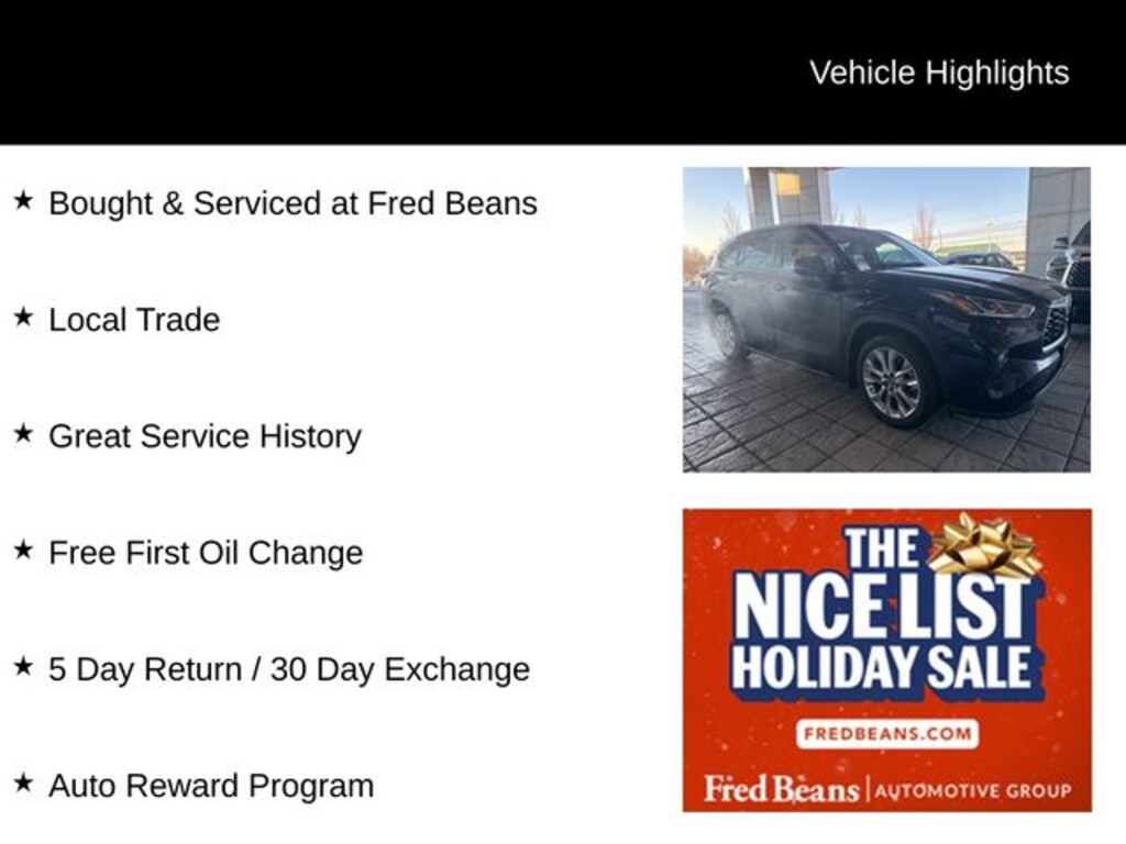 Used 2022 Toyota Highlander Limited SUV