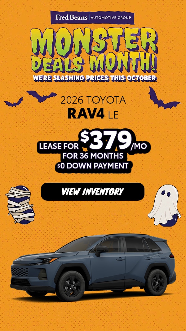 New Toyota Lease Specials and Finance Deals in Flemington