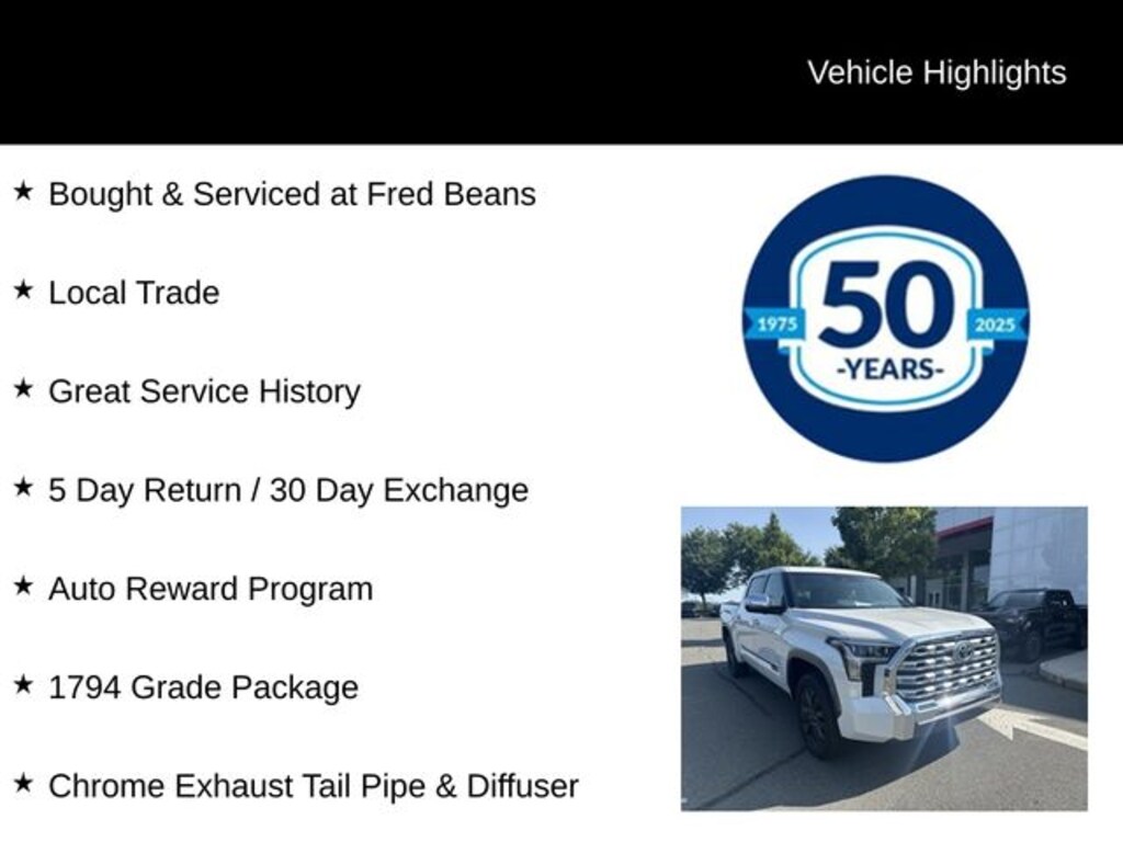 Used 2024 Toyota Tundra 1794 Edition Truck CrewMax