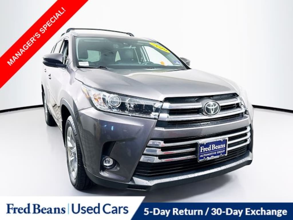 Used 2019 Toyota Highlander Limited V6 SUV