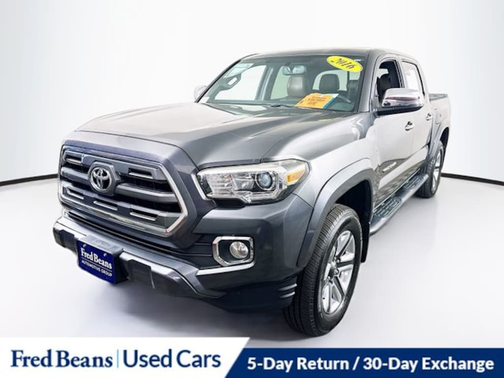 Used 2016 Toyota Tacoma Limited V6 Truck Double Cab