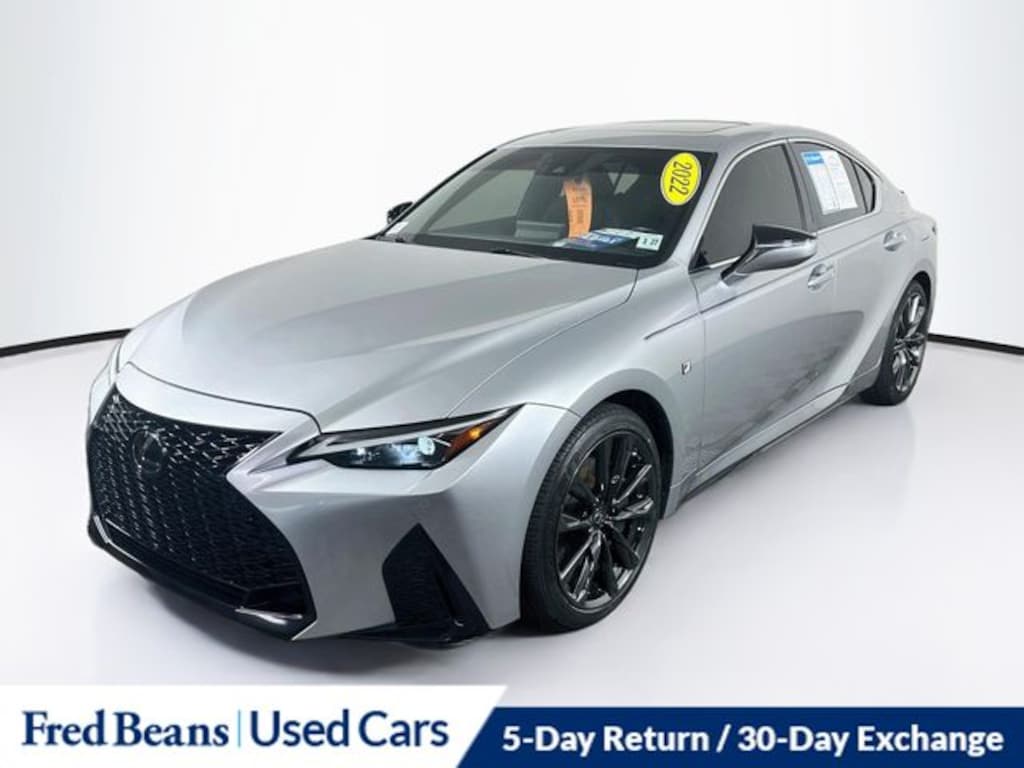 Used 2022 Lexus IS 350 F SPORT Sedan