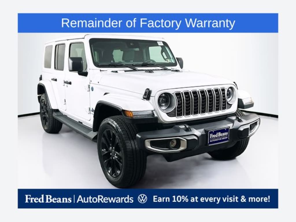 Used 2025 Jeep Wrangler Sahara 4xe SUV