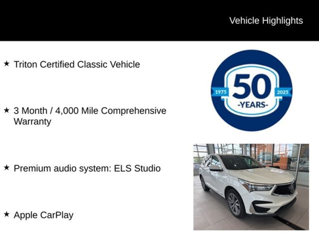 Used 2019 Acura RDX Technology Package SUV