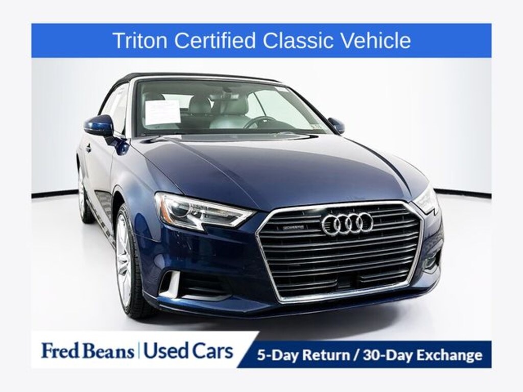 Used 2018 Audi A3 2.0T Premium Cabriolet