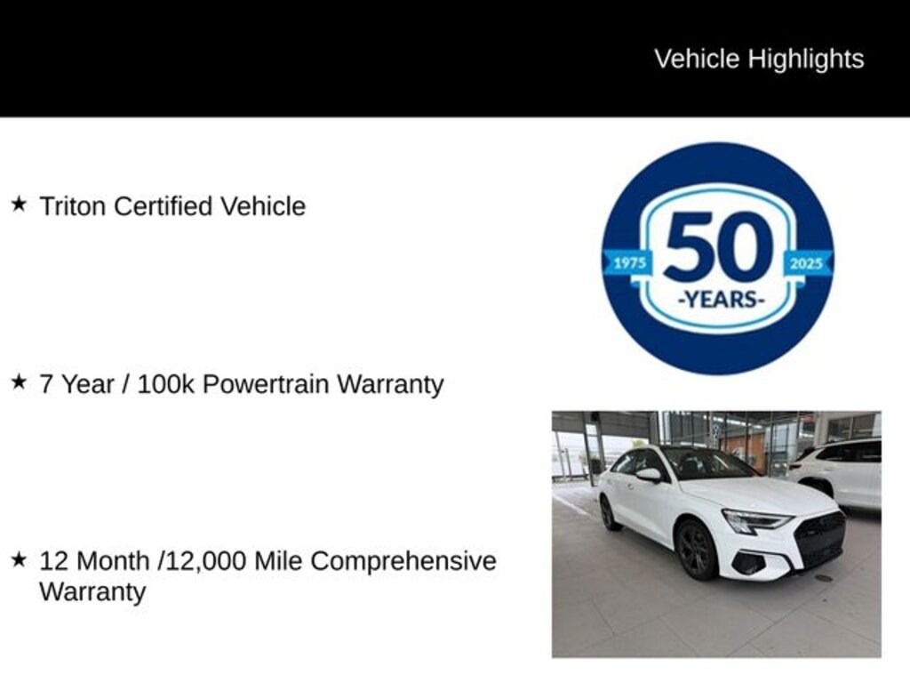 Used 2024 Audi A3 Sedan
