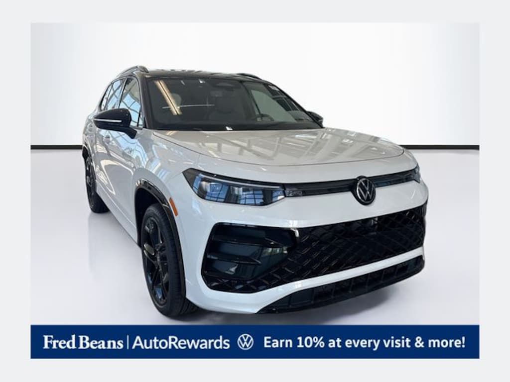 New 2026 Volkswagen Tiguan 2.0T SE R-Line Black SUV
