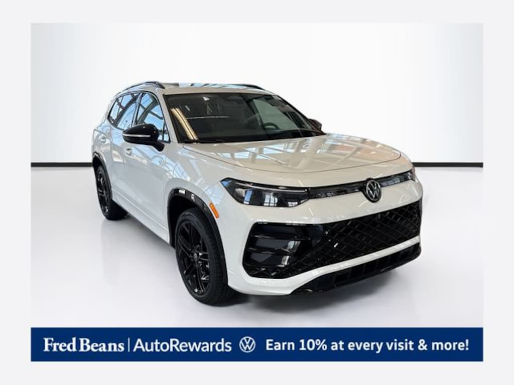 New 2026 Volkswagen Tiguan 2.0T SE R-Line Black SUV