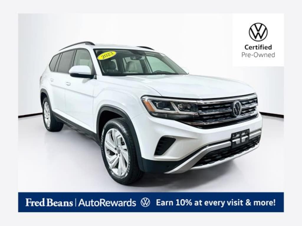 Certified 2023 Volkswagen Atlas 3.6L V6 SE w/Technology SUV