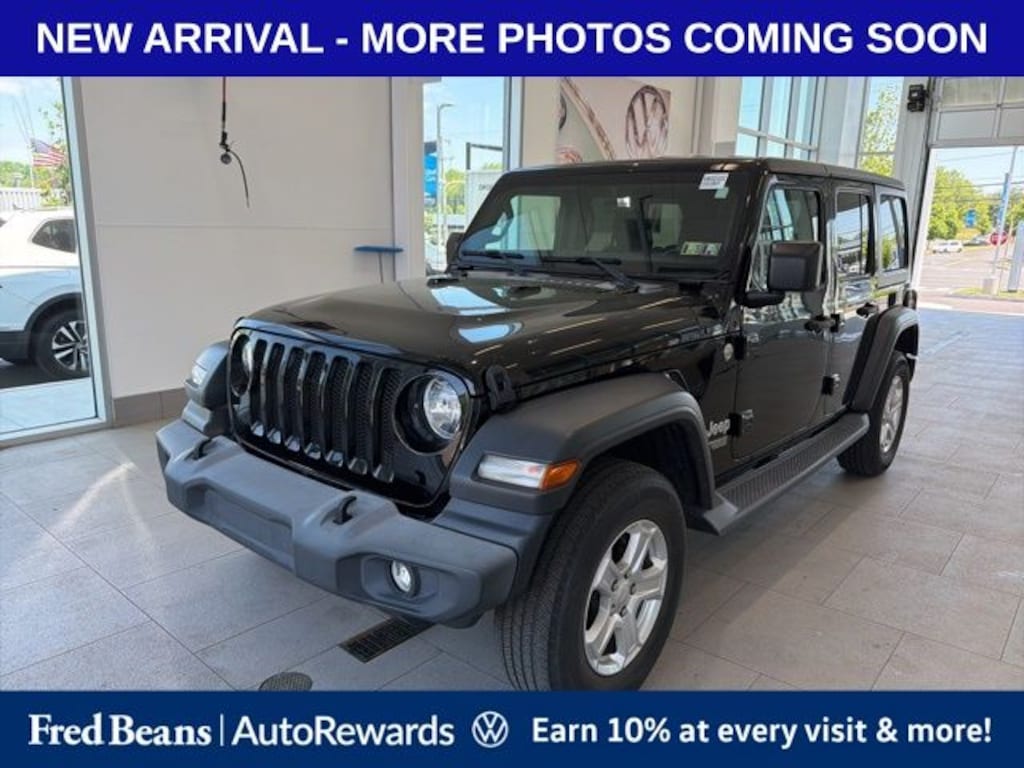 Used 2018 Jeep Wrangler Unlimited Sport S SUV