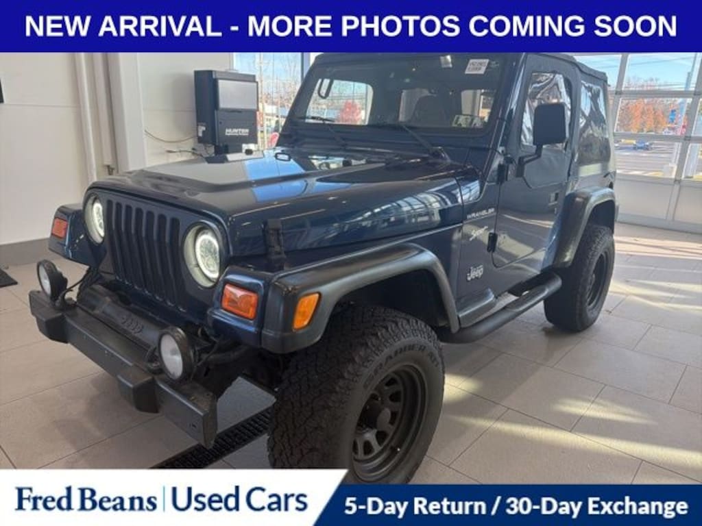 Used 2002 Jeep Wrangler Sport SUV