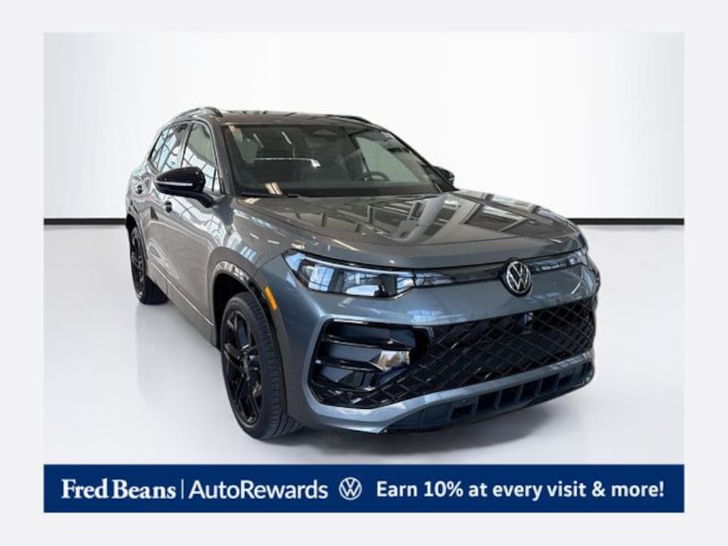 New 2026 Volkswagen Tiguan 2.0T SE R-Line Black SUV
