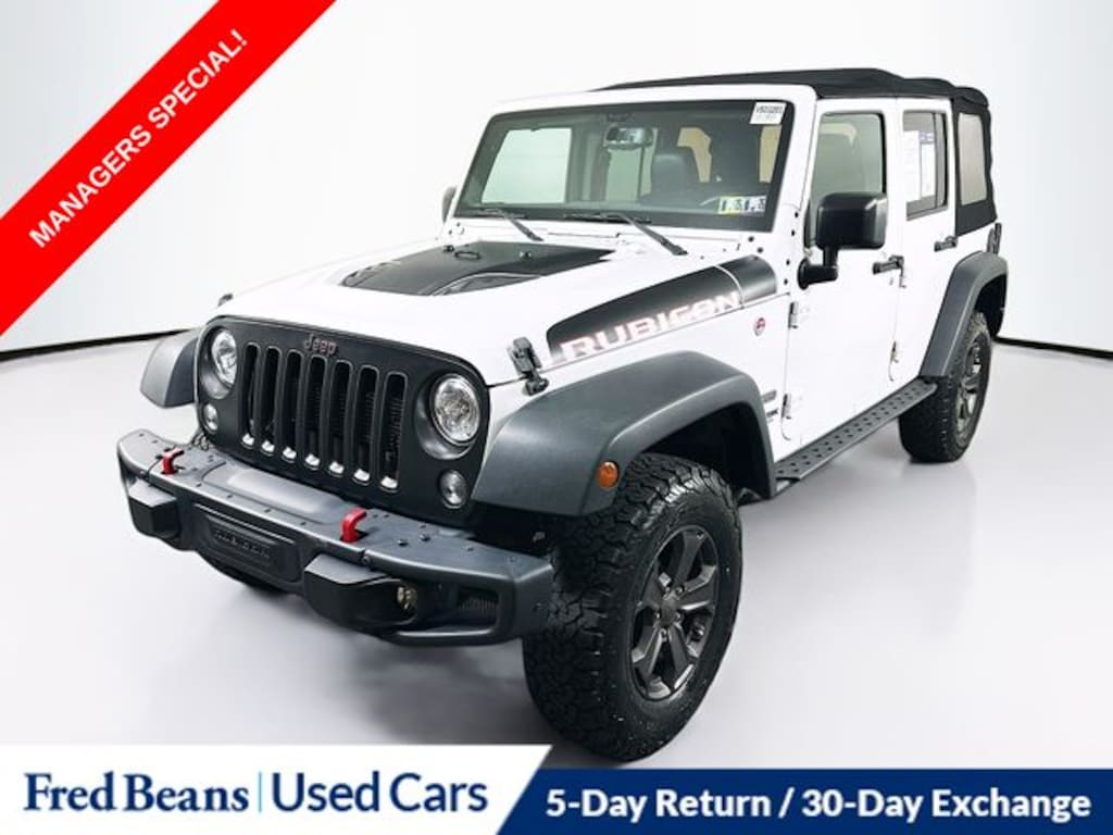 Used 2018 Jeep Wrangler JK Unlimited Rubicon SUV