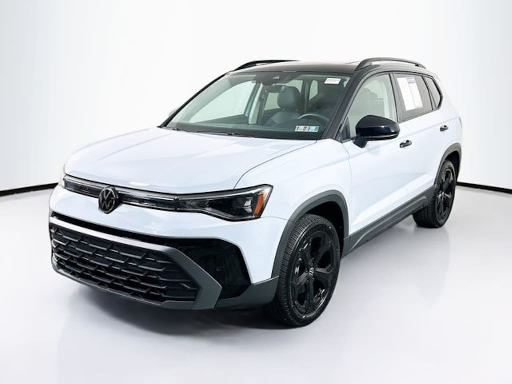 Certified 2025 Volkswagen Taos 1.5T SE Black SUV