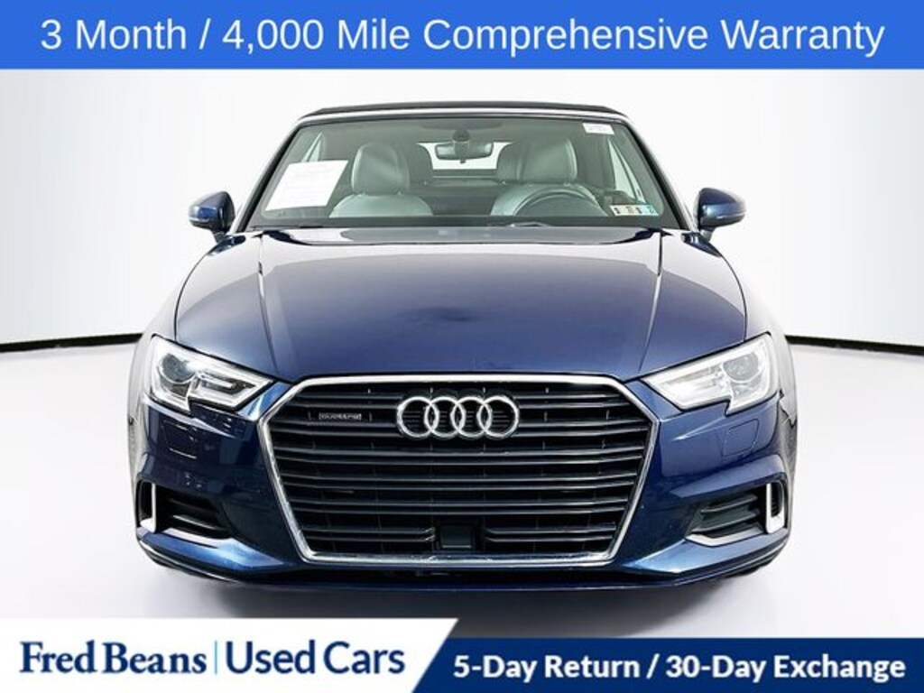 Used 2018 Audi A3 2.0T Premium Cabriolet