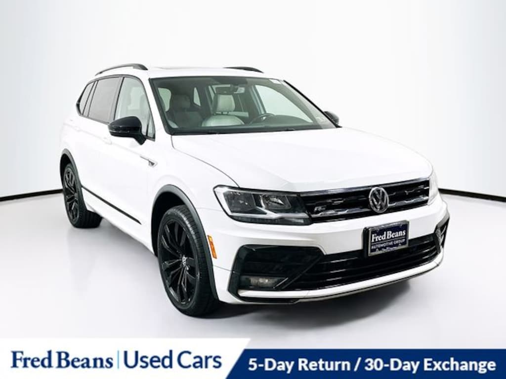 Used 2021 Volkswagen Tiguan 2.0T SE R-Line Black SUV