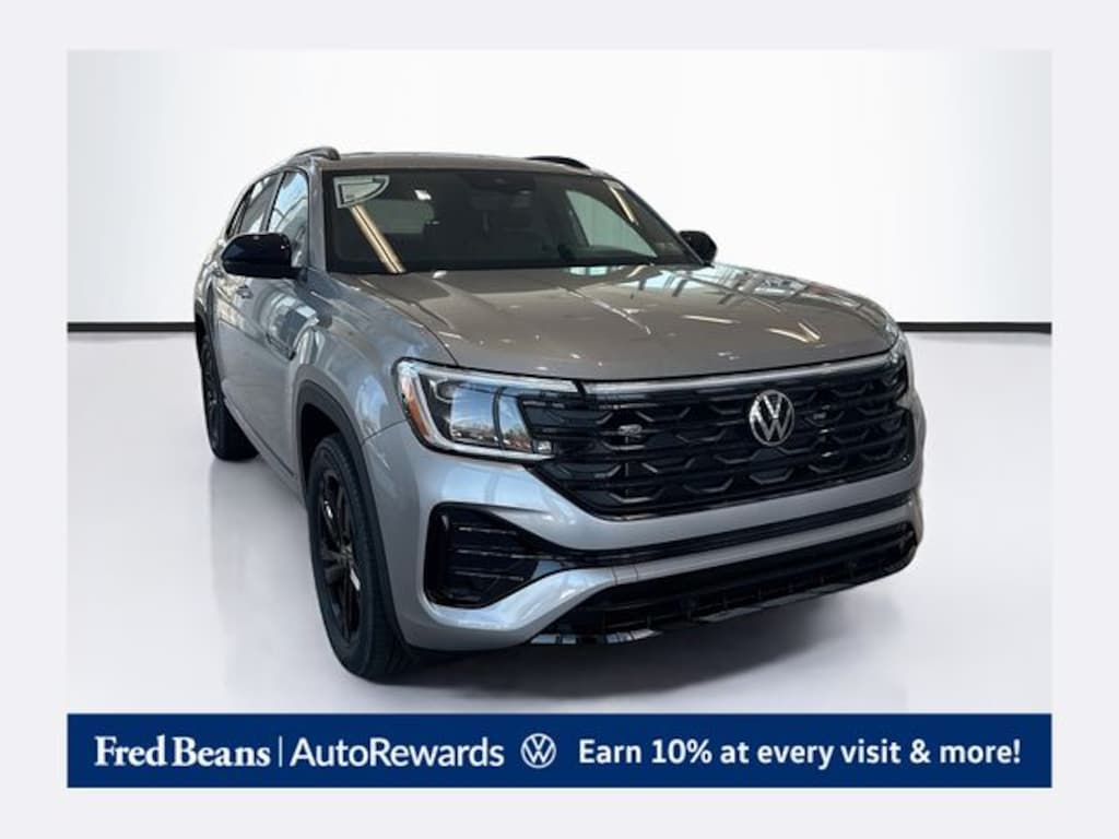 New 2026 Volkswagen Atlas Cross Sport 2.0T SEL R-Line Black SUV