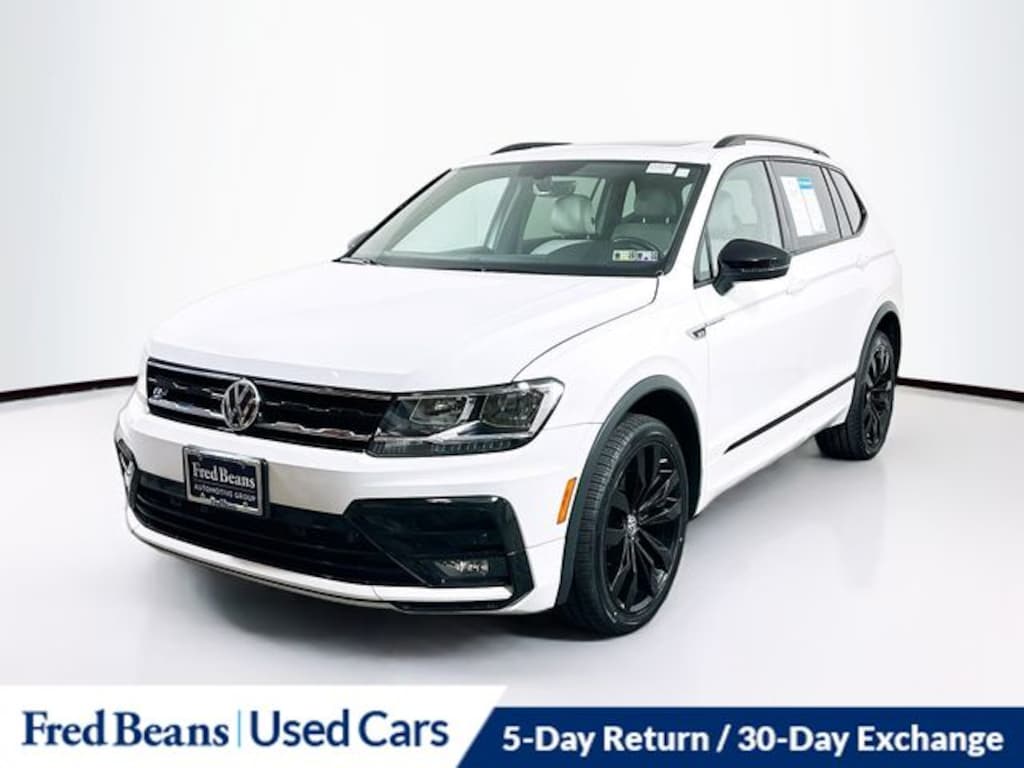 Used 2021 Volkswagen Tiguan 2.0T SE R-Line Black SUV