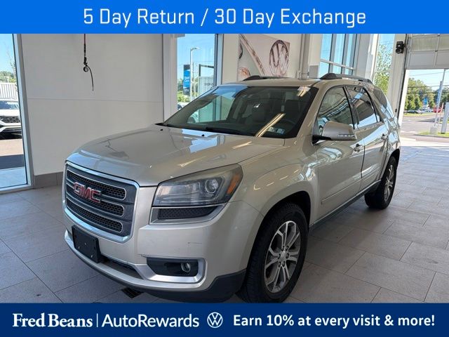 Used 2015 GMC Acadia SLT1 with VIN 1GKKRRKDXFJ344185 for sale in Washington, NJ
