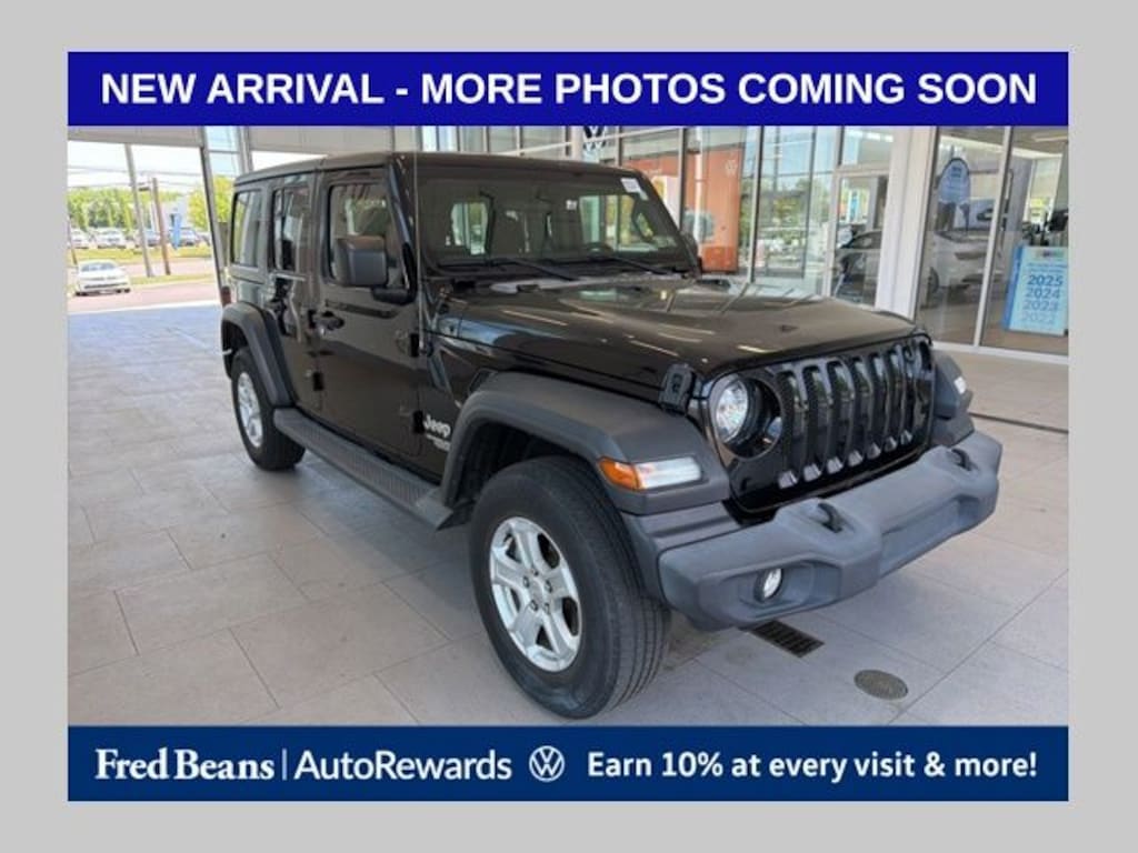 Used 2018 Jeep Wrangler Unlimited Sport S SUV