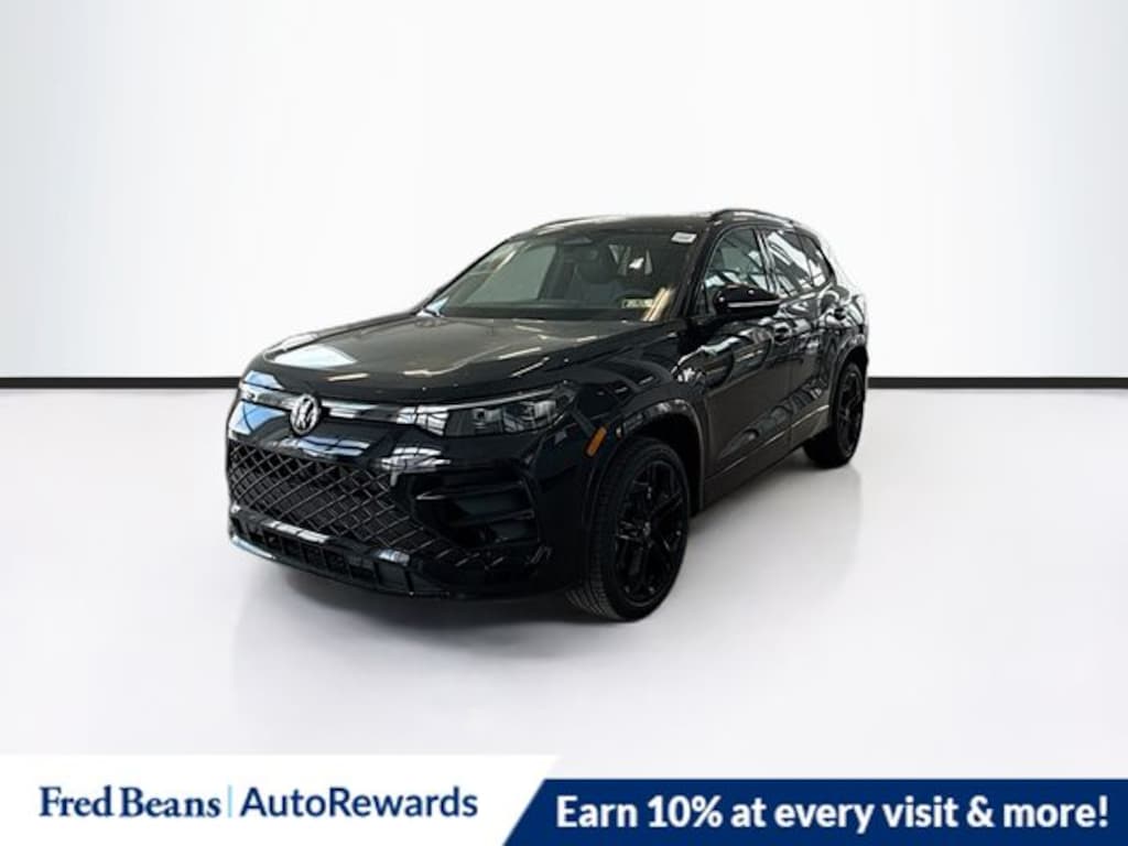 New 2026 Volkswagen Tiguan 2.0T SE R-Line Black SUV