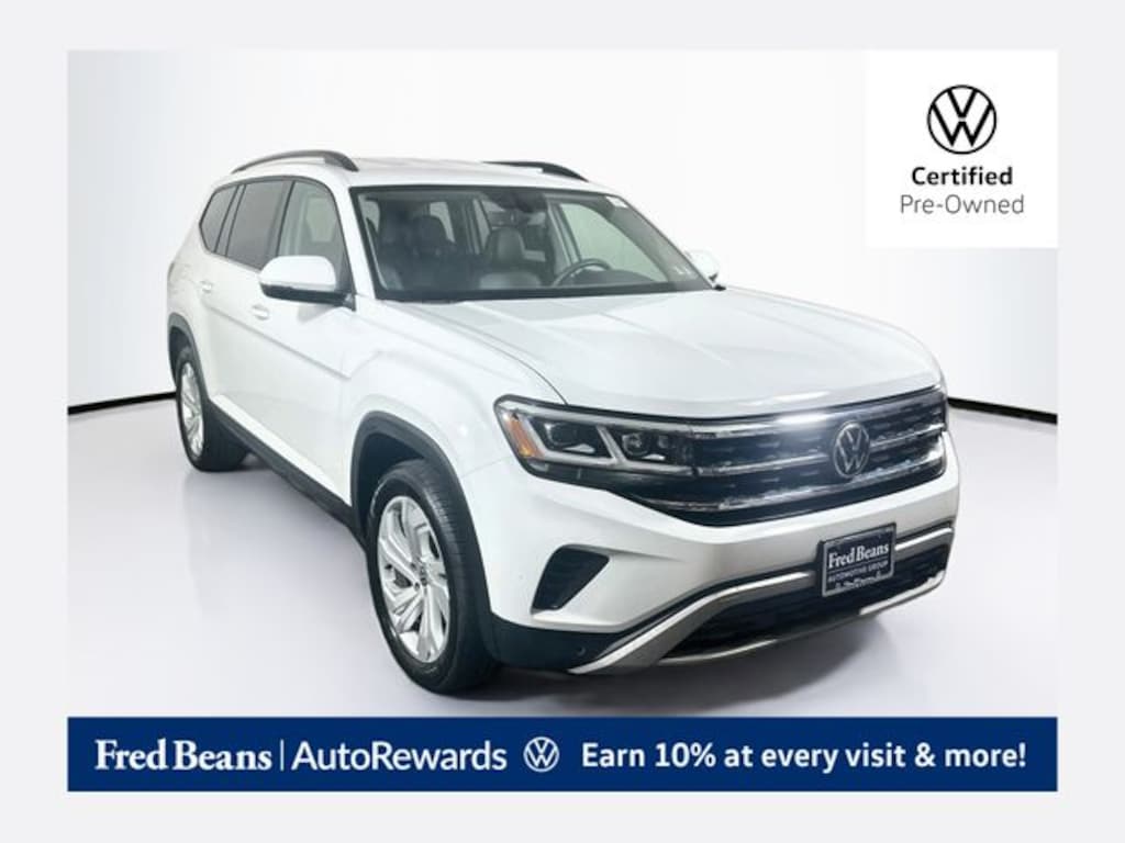 Certified 2023 Volkswagen Atlas 3.6L V6 SE w/Technology SUV
