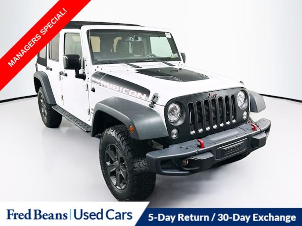 Used 2018 Jeep Wrangler JK Unlimited Rubicon SUV