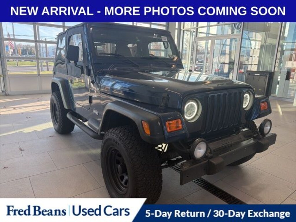Used 2002 Jeep Wrangler Sport SUV