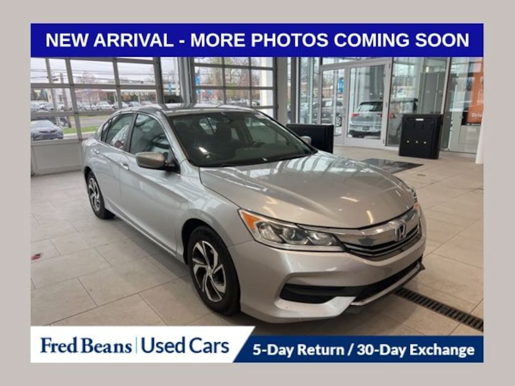 Used 2017 Honda Accord LX Sedan