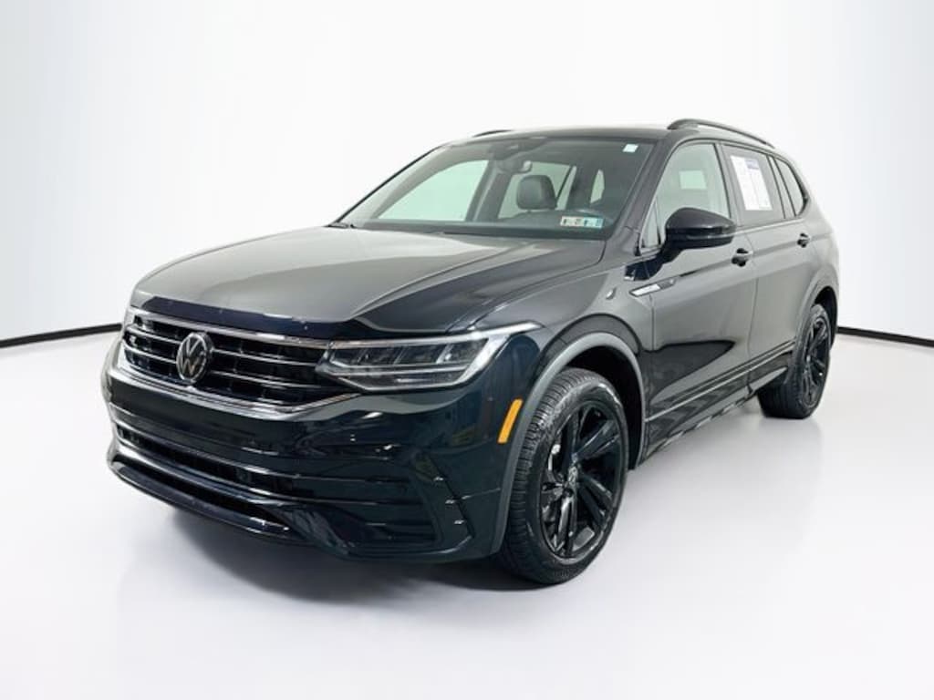 Certified 2024 Volkswagen Tiguan 2.0T SE R-Line Black SUV