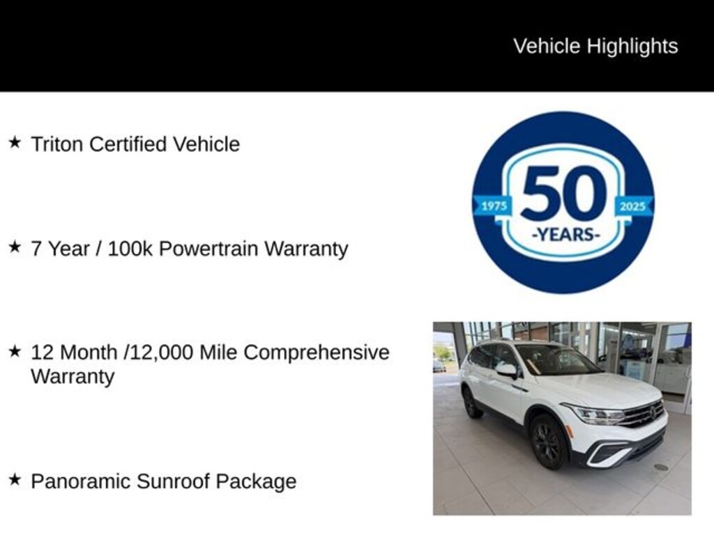 Used 2022 Volkswagen Tiguan 2.0T SE SUV