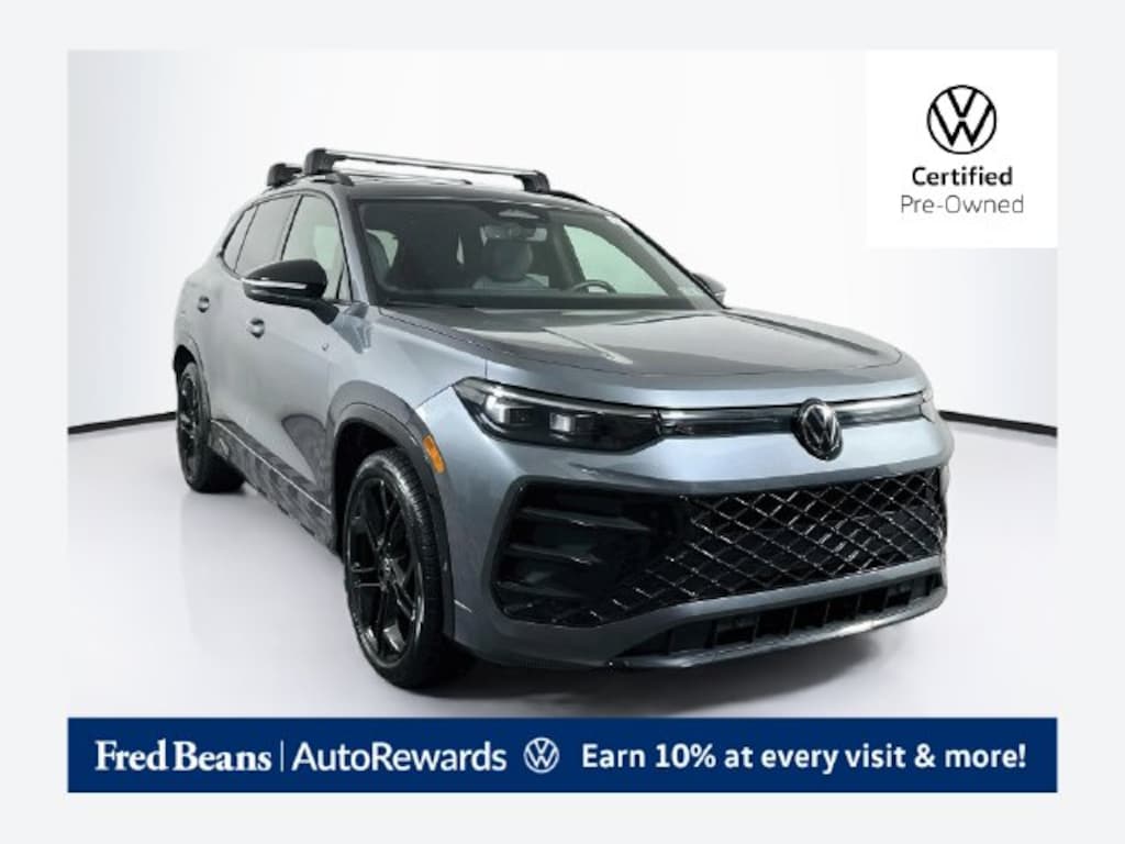 Certified 2026 Volkswagen Tiguan 2.0T SE R-Line Black SUV