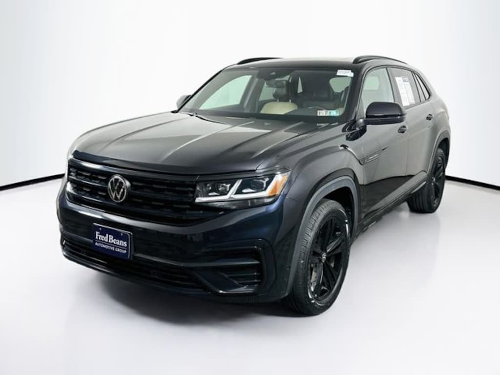 Certified 2023 Volkswagen Atlas Cross Sport 2.0T SEL R-Line Black SUV