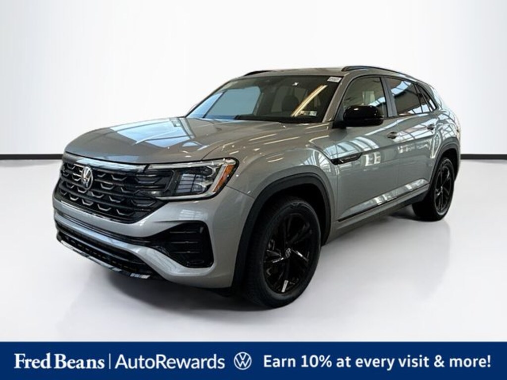 New 2026 Volkswagen Atlas Cross Sport 2.0T SEL R-Line Black SUV