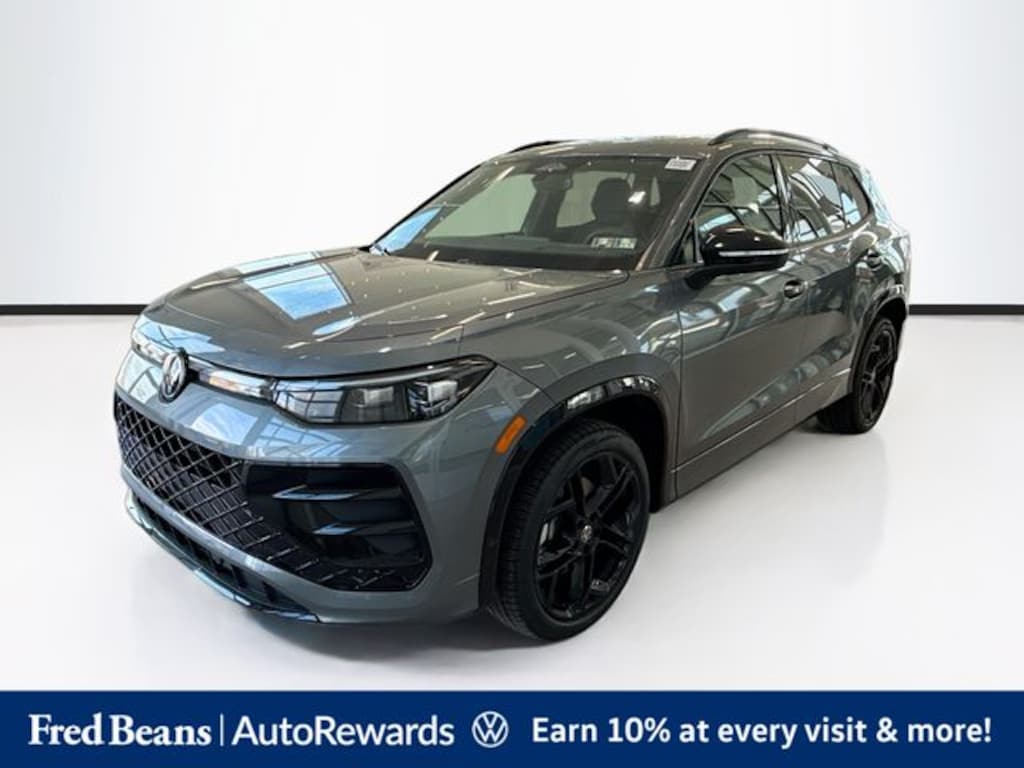 New 2026 Volkswagen Tiguan 2.0T SE R-Line Black SUV