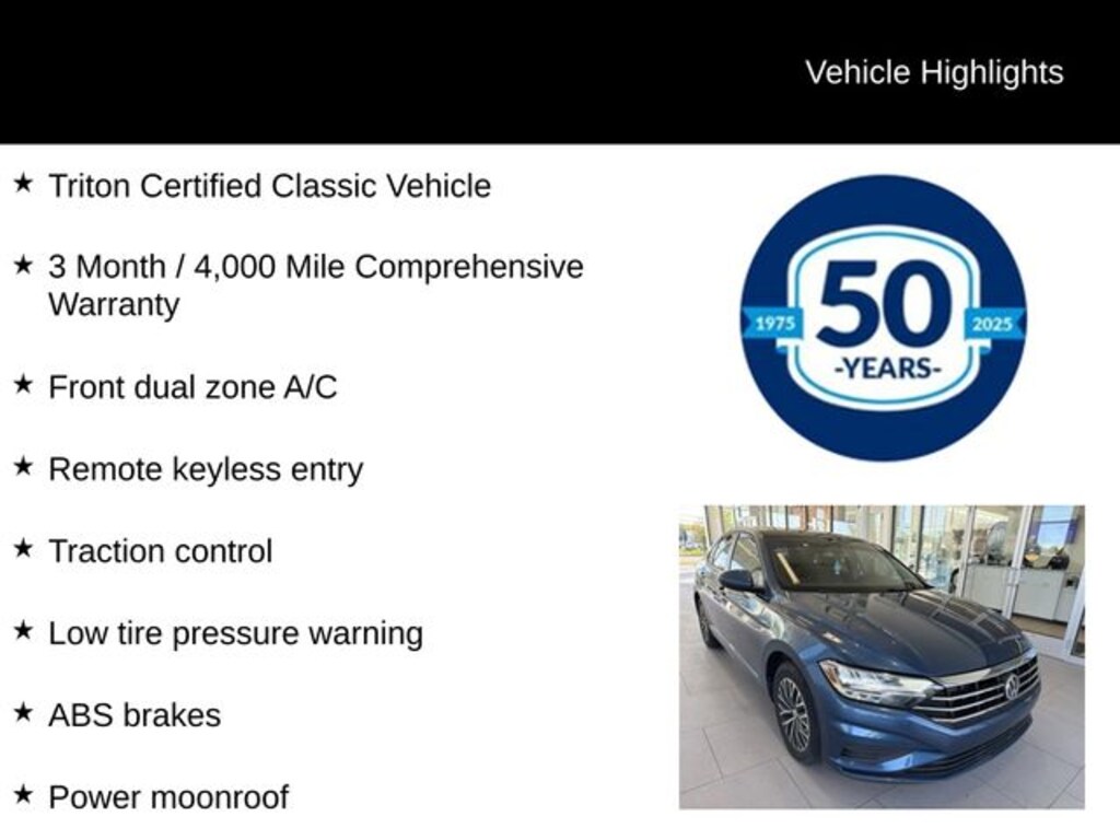 Used 2019 Volkswagen Jetta 1.4T SE Sedan