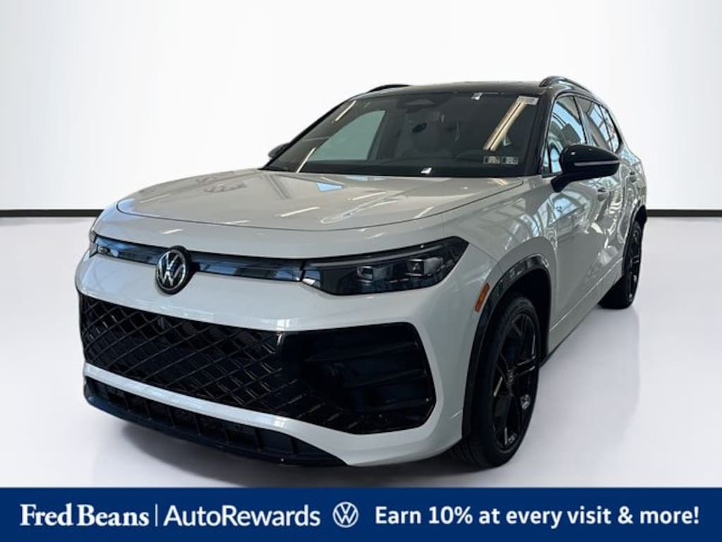 New 2026 Volkswagen Tiguan 2.0T SE R-Line Black SUV