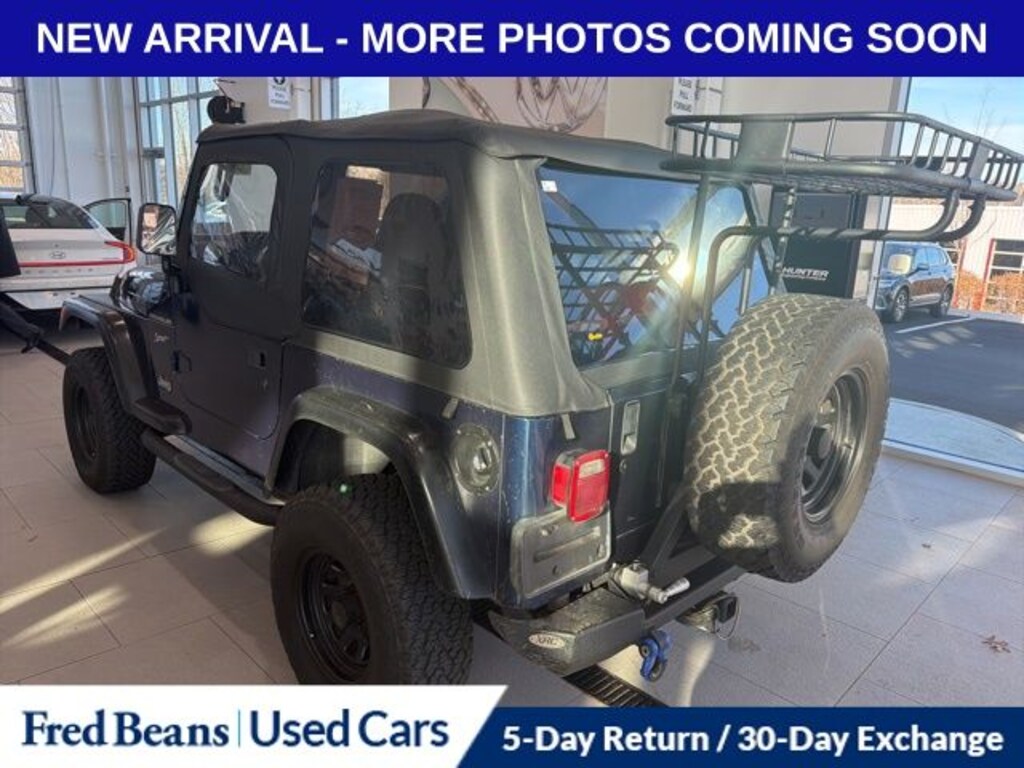 Used 2002 Jeep Wrangler Sport SUV