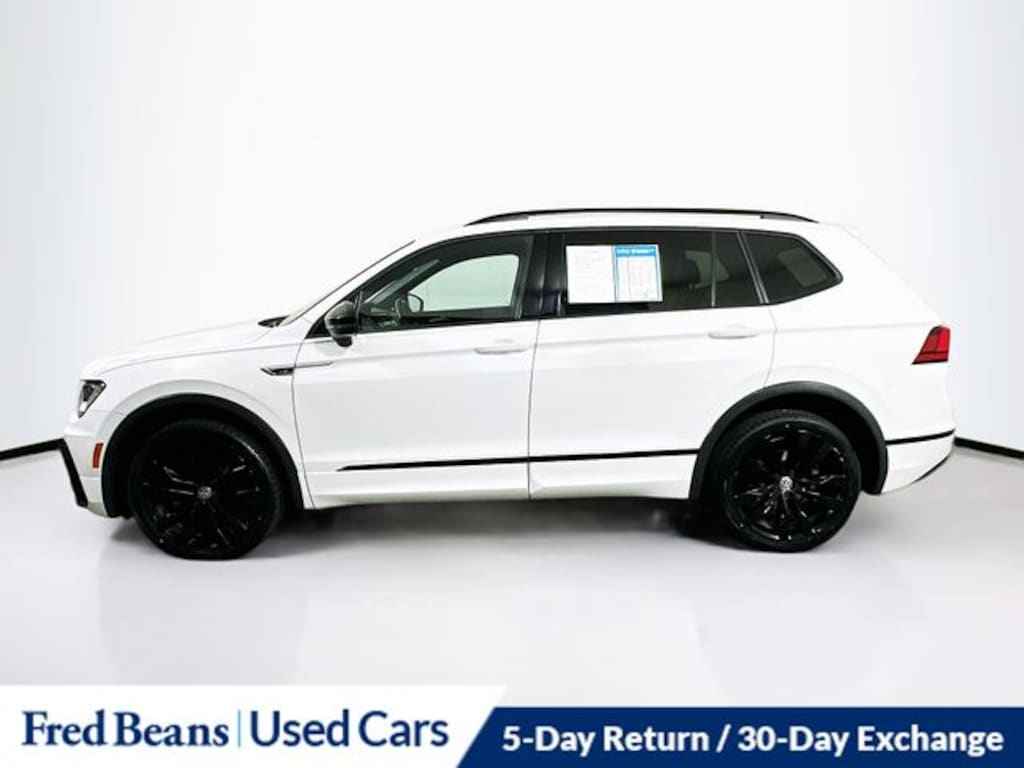 Used 2021 Volkswagen Tiguan 2.0T SE R-Line Black SUV