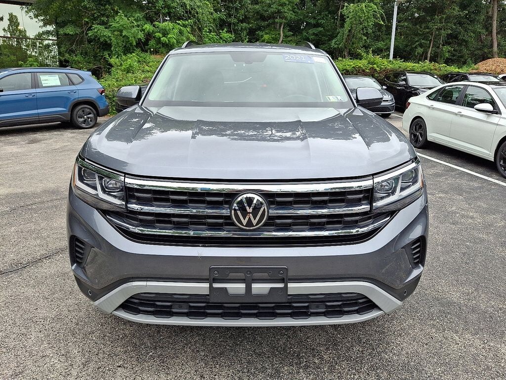 Certified 2021 Volkswagen Atlas 3.6L V6 SE w/Technology 4MOTION SUV