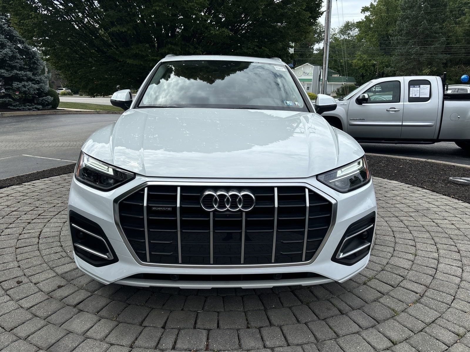 Used 2021 Audi Q5 Premium Plus with VIN WA1BAAFY7M2112775 for sale in Langhorne, PA