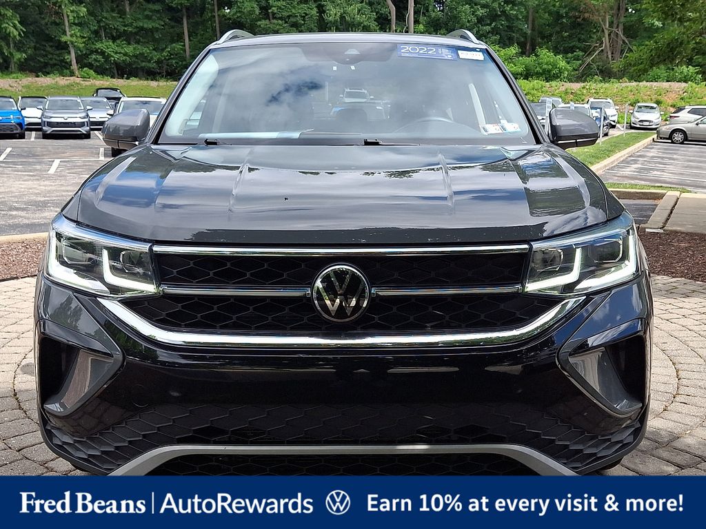 Certified 2022 Volkswagen Taos SEL with VIN 3VV2X7B22NM084565 for sale in Devon, PA