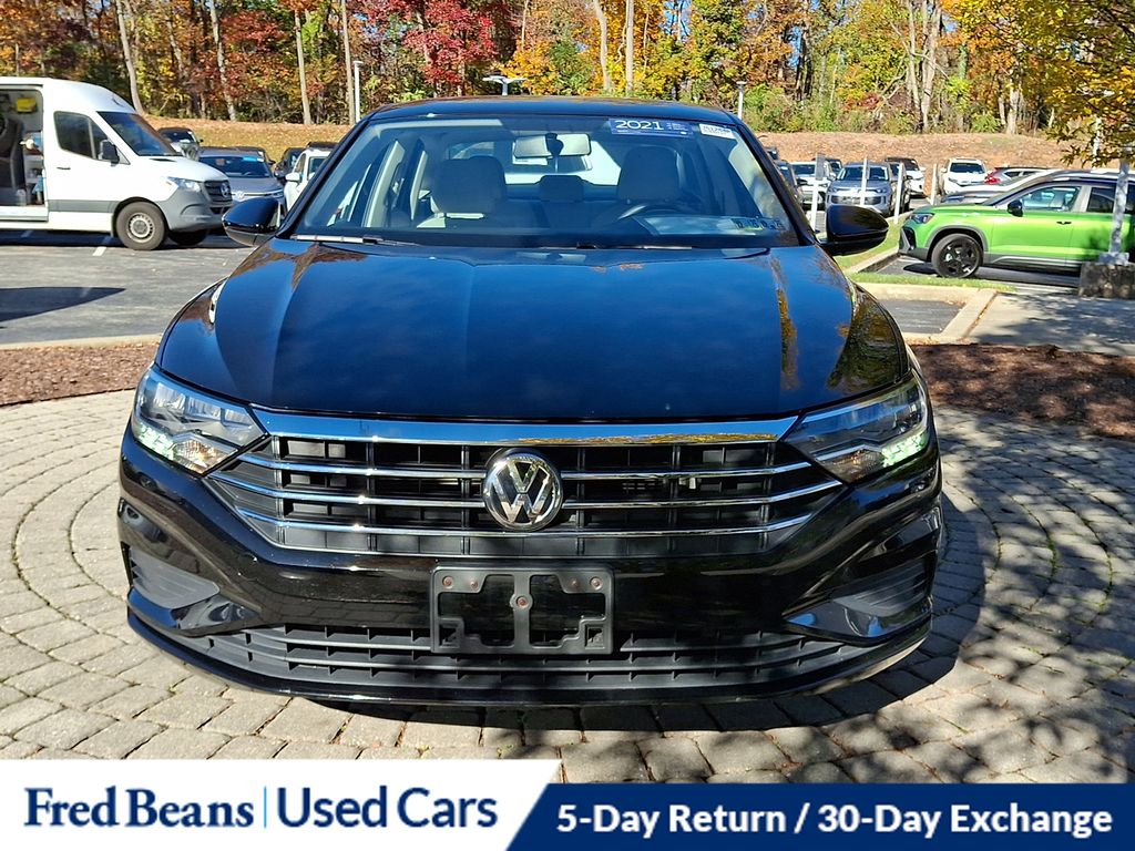 Certified 2021 Volkswagen Jetta S with VIN 3VWC57BU1MM074759 for sale in Devon, PA