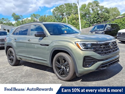 2025 Volkswagen Atlas Cross Sport 2.0T SEL R-Line Black SUV