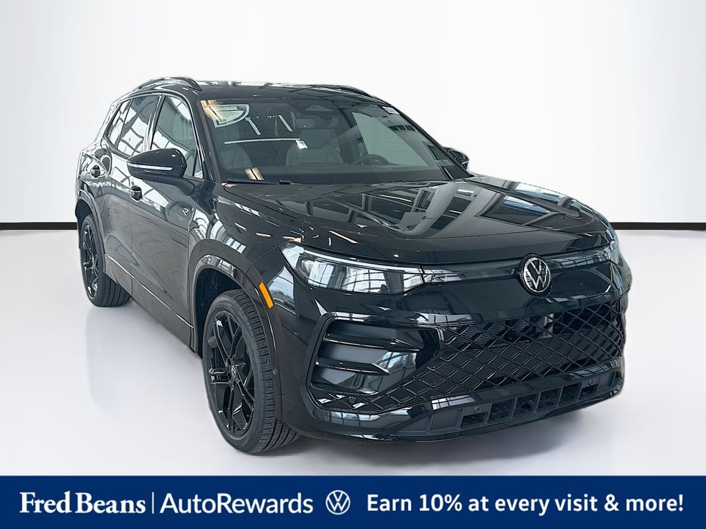 New 2026 Volkswagen Tiguan 2.0T SE R-Line Black SUV